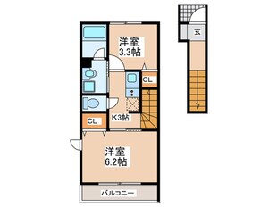 Ｌａ.Ｍａｉｓｏｎ　湘南の物件間取画像